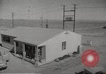 Image of Operation Cue nuclear blast mannequin dummies Nevada United States USA, 1955, second 10 stock footage video 65675063883