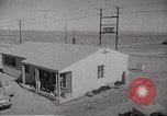 Image of Operation Cue nuclear blast mannequin dummies Nevada United States USA, 1955, second 12 stock footage video 65675063883