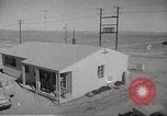 Image of Operation Cue nuclear blast mannequin dummies Nevada United States USA, 1955, second 13 stock footage video 65675063883