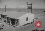Image of Operation Cue nuclear blast mannequin dummies Nevada United States USA, 1955, second 15 stock footage video 65675063883
