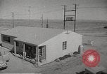 Image of Operation Cue nuclear blast mannequin dummies Nevada United States USA, 1955, second 16 stock footage video 65675063883