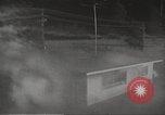 Image of Operation Cue effects on house and telephone poles Nevada United States USA, 1955, second 24 stock footage video 65675063885