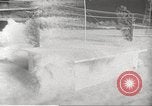 Image of Operation Cue effects on house and telephone poles Nevada United States USA, 1955, second 37 stock footage video 65675063885