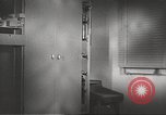 Image of Operation Cue effects on house and telephone poles Nevada United States USA, 1955, second 47 stock footage video 65675063885
