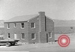 Image of Operation Cue brick house in nuclear blast Nevada United States USA, 1955, second 9 stock footage video 65675063890