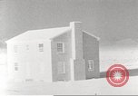 Image of Operation Cue brick house in nuclear blast Nevada United States USA, 1955, second 25 stock footage video 65675063890