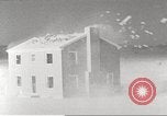 Image of Operation Cue brick house in nuclear blast Nevada United States USA, 1955, second 27 stock footage video 65675063890