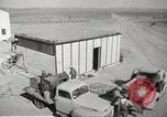 Image of Operation Cue nuclear testing staff and test house  Nevada United States USA, 1955, second 11 stock footage video 65675063895