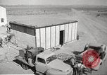 Image of Operation Cue nuclear testing staff and test house  Nevada United States USA, 1955, second 20 stock footage video 65675063895