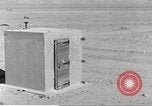 Image of Operation Cue bomb shelters during nuclear blast Nevada United States USA, 1955, second 4 stock footage video 65675063896
