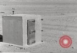 Image of Operation Cue bomb shelters during nuclear blast Nevada United States USA, 1955, second 9 stock footage video 65675063896