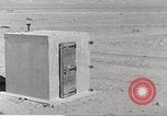 Image of Operation Cue bomb shelters during nuclear blast Nevada United States USA, 1955, second 12 stock footage video 65675063896