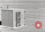 Image of Operation Cue bomb shelters during nuclear blast Nevada United States USA, 1955, second 15 stock footage video 65675063896