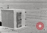 Image of Operation Cue bomb shelters during nuclear blast Nevada United States USA, 1955, second 22 stock footage video 65675063896