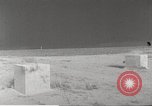 Image of Operation Cue bomb shelters during nuclear blast Nevada United States USA, 1955, second 62 stock footage video 65675063896