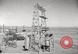 Image of Operation Cue electrical transmission tower in blast Nevada United States USA, 1955, second 19 stock footage video 65675063897
