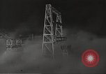 Image of Operation Cue electrical transmission tower in blast Nevada United States USA, 1955, second 32 stock footage video 65675063897