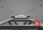 Image of Operation Cue metal tower topples in blast Nevada United States USA, 1955, second 41 stock footage video 65675063898