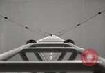 Image of Operation Cue metal tower topples in blast Nevada United States USA, 1955, second 44 stock footage video 65675063898