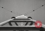 Image of Operation Cue metal tower topples in blast Nevada United States USA, 1955, second 47 stock footage video 65675063898