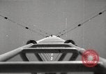 Image of Operation Cue metal tower topples in blast Nevada United States USA, 1955, second 49 stock footage video 65675063898