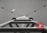 Image of Operation Cue metal tower topples in blast Nevada United States USA, 1955, second 50 stock footage video 65675063898