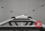 Image of Operation Cue metal tower topples in blast Nevada United States USA, 1955, second 52 stock footage video 65675063898