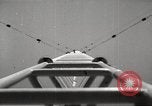 Image of Operation Cue metal tower topples in blast Nevada United States USA, 1955, second 54 stock footage video 65675063898