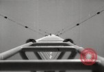 Image of Operation Cue metal tower topples in blast Nevada United States USA, 1955, second 56 stock footage video 65675063898