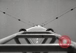 Image of Operation Cue metal tower topples in blast Nevada United States USA, 1955, second 57 stock footage video 65675063898