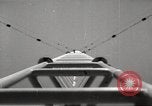 Image of Operation Cue metal tower topples in blast Nevada United States USA, 1955, second 58 stock footage video 65675063898