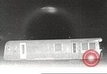 Image of Operation Cue car overturned in blast Nevada United States USA, 1955, second 4 stock footage video 65675063900