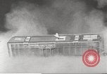 Image of Operation Cue car overturned in blast Nevada United States USA, 1955, second 10 stock footage video 65675063900
