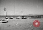 Image of Operation Cue cars and motor homes explode in nuclear test Nevada United States USA, 1955, second 16 stock footage video 65675063901
