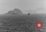 Image of US Warships fire guns at Corregidor Philippines, 1945, second 17 stock footage video 65675063916