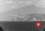 Standbild US Kreuzern bombardieren Corregidor Philippinen, 1945, aus Sekunde 26 historischem Filmmaterial Videoclip 65675063918