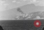 Standbild US Kreuzern bombardieren Corregidor Philippinen, 1945, aus Sekunde 34 historischem Filmmaterial Videoclip 65675063918