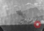 Standbild US Kreuzern bombardieren Corregidor Philippinen, 1945, aus Sekunde 38 historischem Filmmaterial Videoclip 65675063918