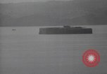 Standbild Explosion auf Fort Drum Zweiten Weltkrieg Philippinen, 1945, aus Sekunde 7 historischem Filmmaterial Videoclip 65675063920
