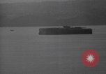 Standbild Explosion auf Fort Drum Zweiten Weltkrieg Philippinen, 1945, aus Sekunde 12 historischem Filmmaterial Videoclip 65675063920