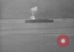 Standbild Explosion auf Fort Drum Zweiten Weltkrieg Philippinen, 1945, aus Sekunde 28 historischem Filmmaterial Videoclip 65675063920