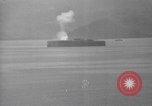 Standbild Explosion auf Fort Drum Zweiten Weltkrieg Philippinen, 1945, aus Sekunde 35 historischem Filmmaterial Videoclip 65675063920