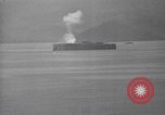 Standbild Explosion auf Fort Drum Zweiten Weltkrieg Philippinen, 1945, aus Sekunde 36 historischem Filmmaterial Videoclip 65675063920