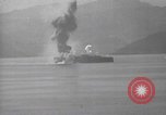 Standbild Explosion auf Fort Drum Zweiten Weltkrieg Philippinen, 1945, aus Sekunde 41 historischem Filmmaterial Videoclip 65675063920