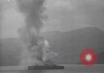 Standbild Explosion auf Fort Drum Zweiten Weltkrieg Philippinen, 1945, aus Sekunde 51 historischem Filmmaterial Videoclip 65675063920