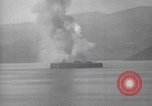 Standbild Explosion auf Fort Drum Zweiten Weltkrieg Philippinen, 1945, aus Sekunde 61 historischem Filmmaterial Videoclip 65675063920