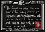 Standbild schwerfälligen im North Woods United States USA, 1922, aus Sekunde 40 historischem Filmmaterial Videoclip 65675063921