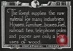 Standbild schwerfälligen im North Woods United States USA, 1922, aus Sekunde 47 historischem Filmmaterial Videoclip 65675063921