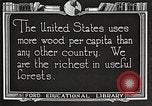 Standbild schwerfälligen im North Woods United States USA, 1922, aus Sekunde 58 historischem Filmmaterial Videoclip 65675063921