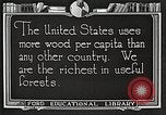 Standbild schwerfälligen im North Woods United States USA, 1922, aus Sekunde 60 historischem Filmmaterial Videoclip 65675063921
